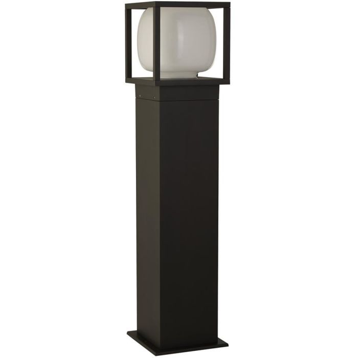 Searchlight Athens 38141-650 zwarte sokkellamp