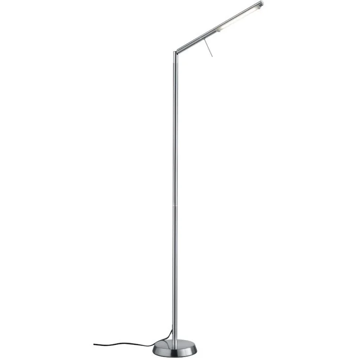 Trio Filigran 420490107 staal kleurige vloerlamp