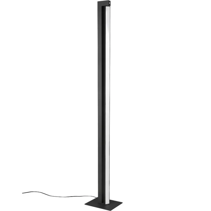 Trio Seeker 448810132 zwarte vloerlamp
