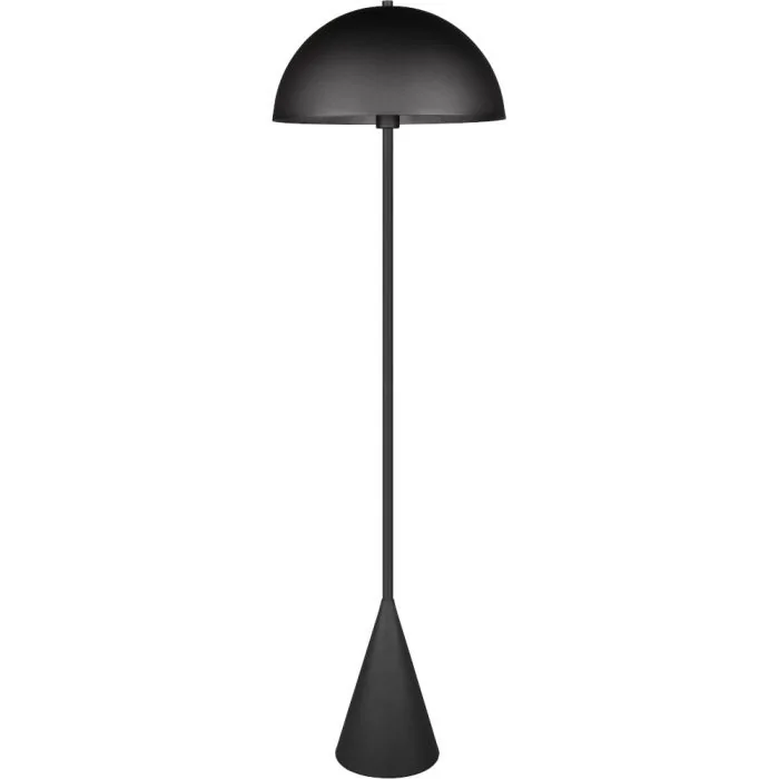 Trio Alfie 465000132 zwart metalen vloerlamp