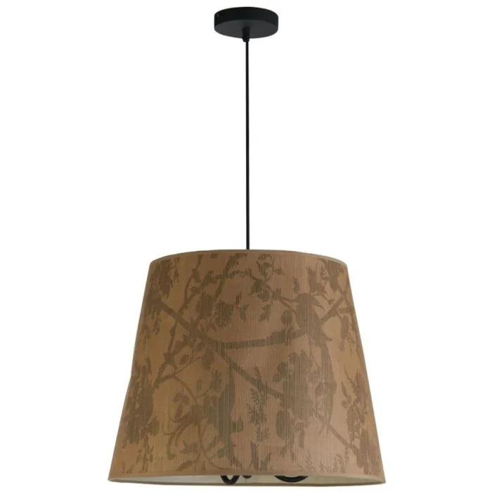 Searchlight Isla 47810-3NA hanglamp van gerecycled papier