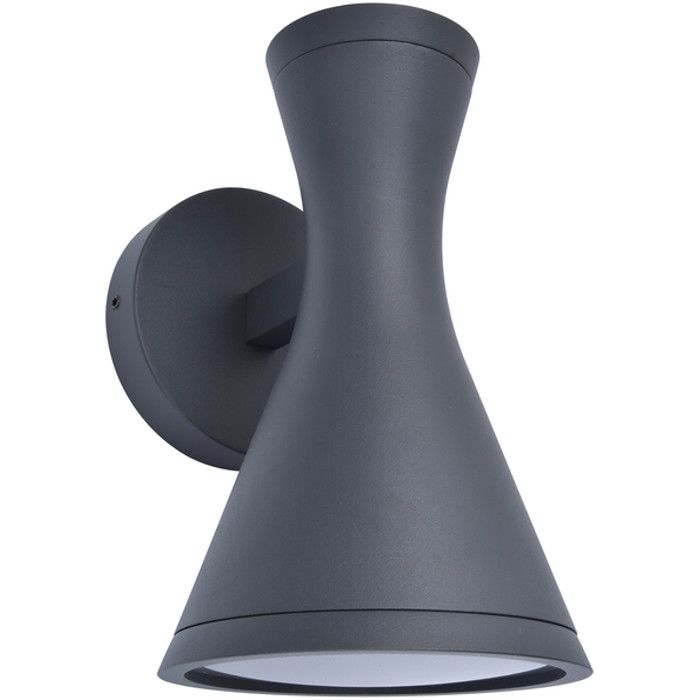 Lutec Brund 5206701012 mat zwarte buiten wandlamp