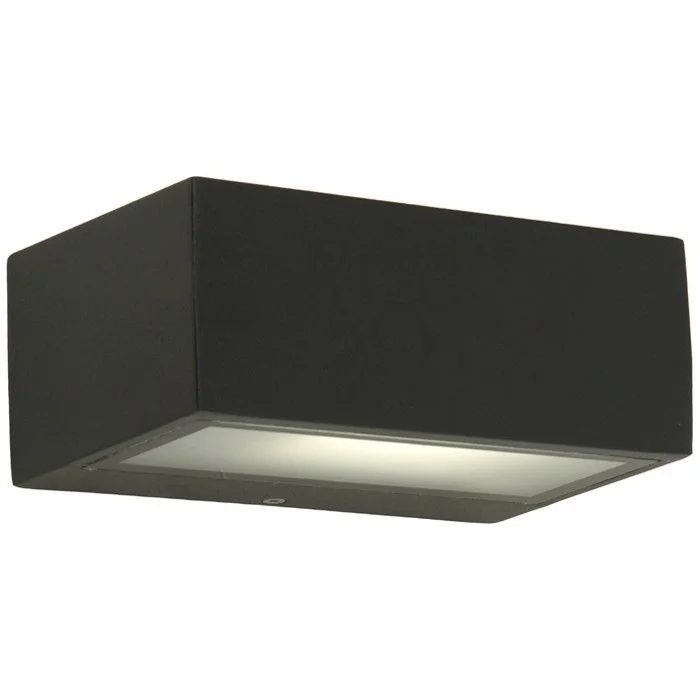 Lutec Gemini 5602734118 antraciet grijze buitenlamp