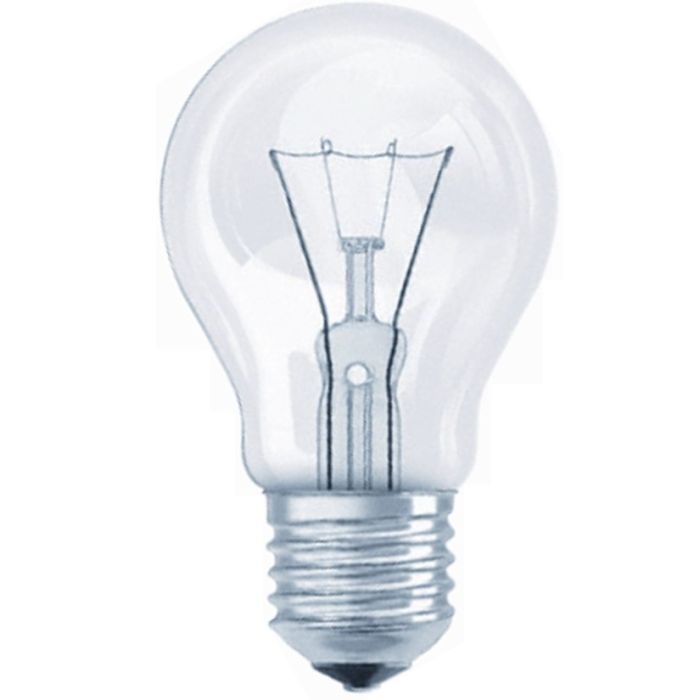 A60 E27 gloeilamp peer 60w helder
