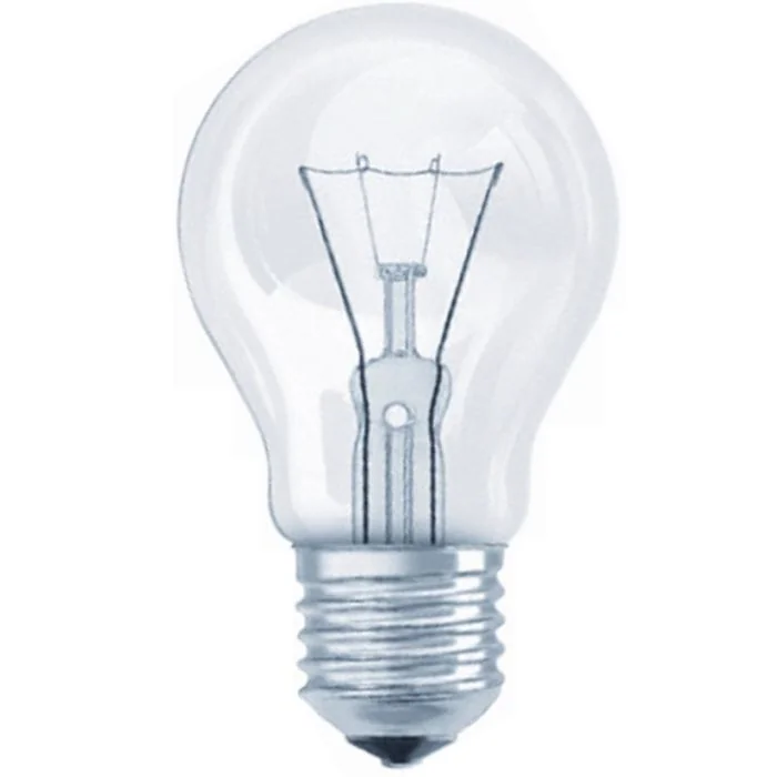 A60 E27 gloeilamp peer 60w helder