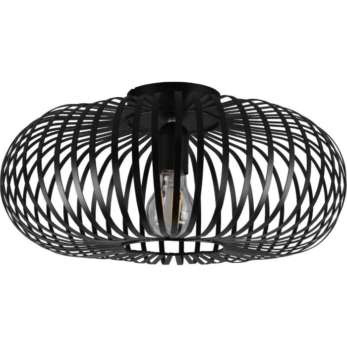 Trio Johann 606900132 mat zwarte plafondlamp