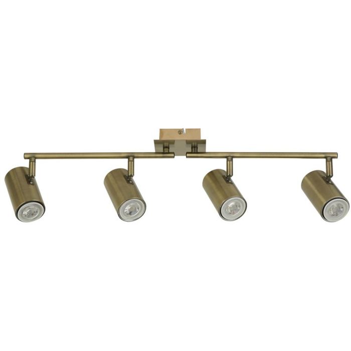 Searchlight Meteor 61067-4AB brons kleurige spot