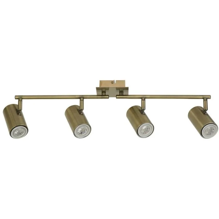 Searchlight Meteor 61067-4AB brons kleurige spot