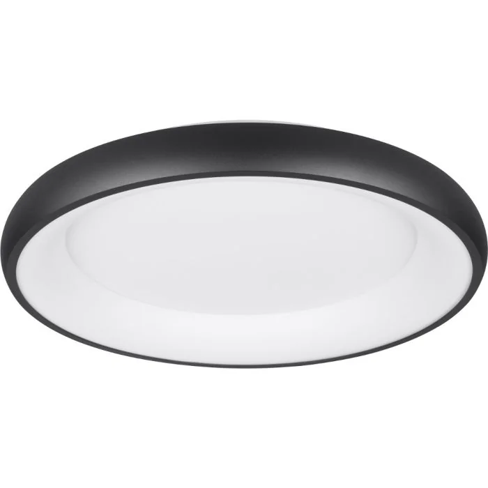 Trio Cardona 649616032 zwarte ringvormige plafondlamp