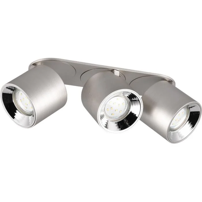 Trio Guayana 651000307 staal kleurige inbouwspot