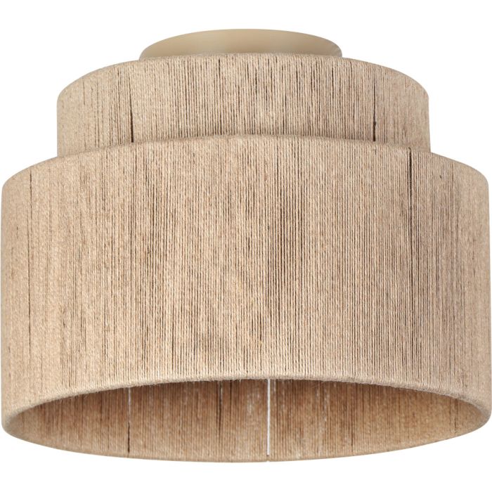 Trio Smilla 666800136 jute hanglamp met rotan uitstraling