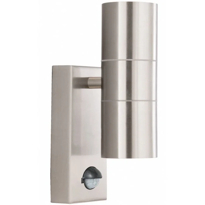Searchlight Metro 7008-2SS sensorlamp staal