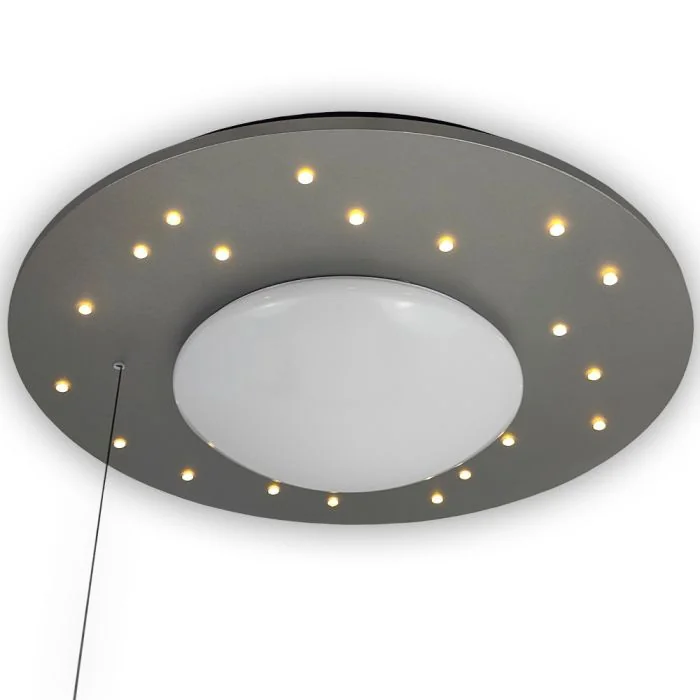 Niermann Sterrenlicht 7010 zilverkleurige plafondlamp