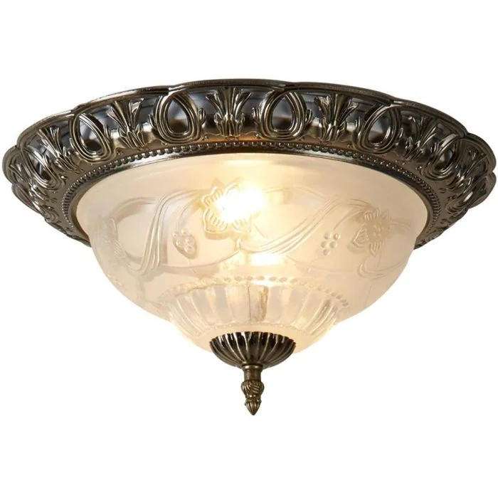 Searchlight Derby 7045-13 antiek bronzen plafonniere