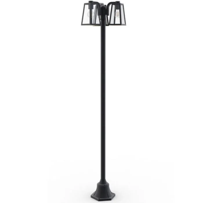 Trio Fia 7290903012 mat zwarte lantaarnpaal