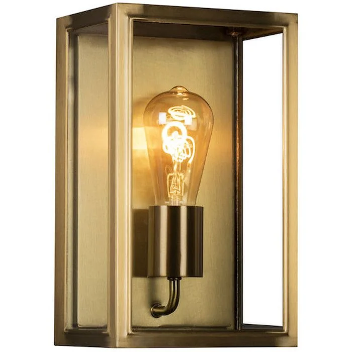 Konstsmide Carpi 7347-800 messing kleurige buiten wandlamp