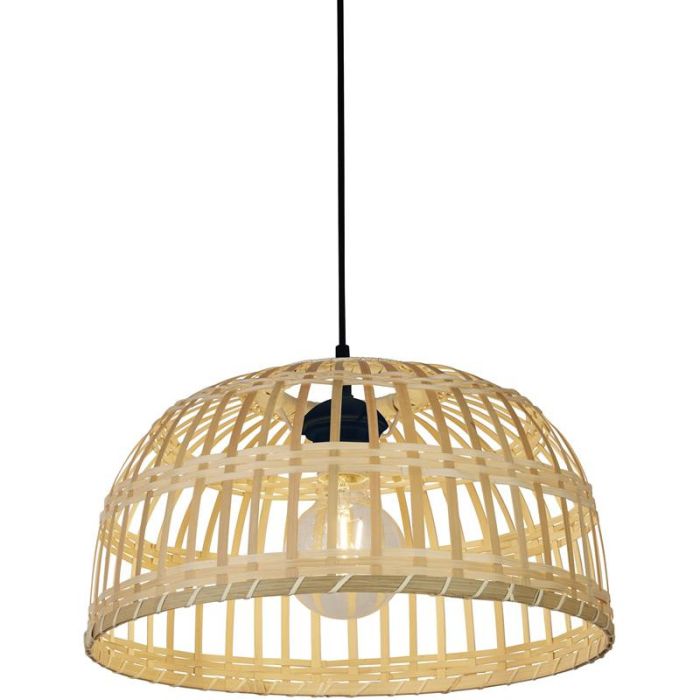 Searchlight Bali 7394CW bamboe hanglamp