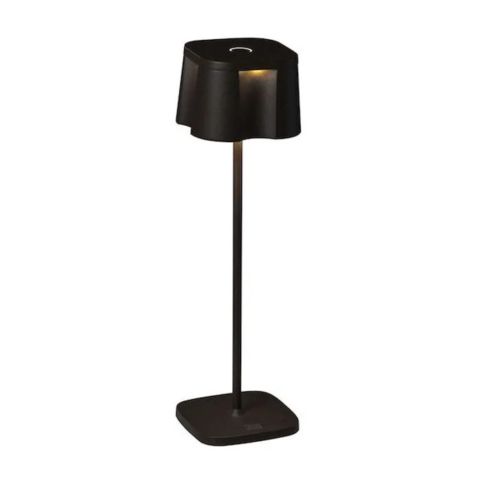 Konstsmide Nice 7818-750 mat zwarte terraslamp
