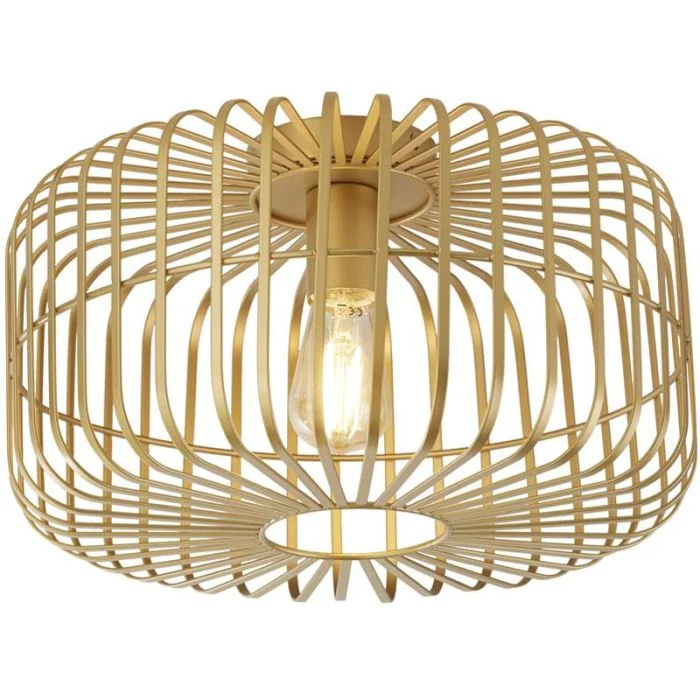 Searchlight Crib 86560GO goudkleurige plafondlamp