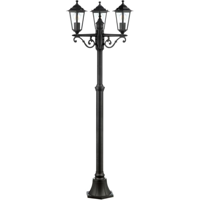 Brilliant Carleen 90990A06 zwarte lantaarnpaal
