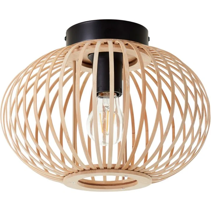 Brilliant Enca 92859/09 bamboe plafondlamp