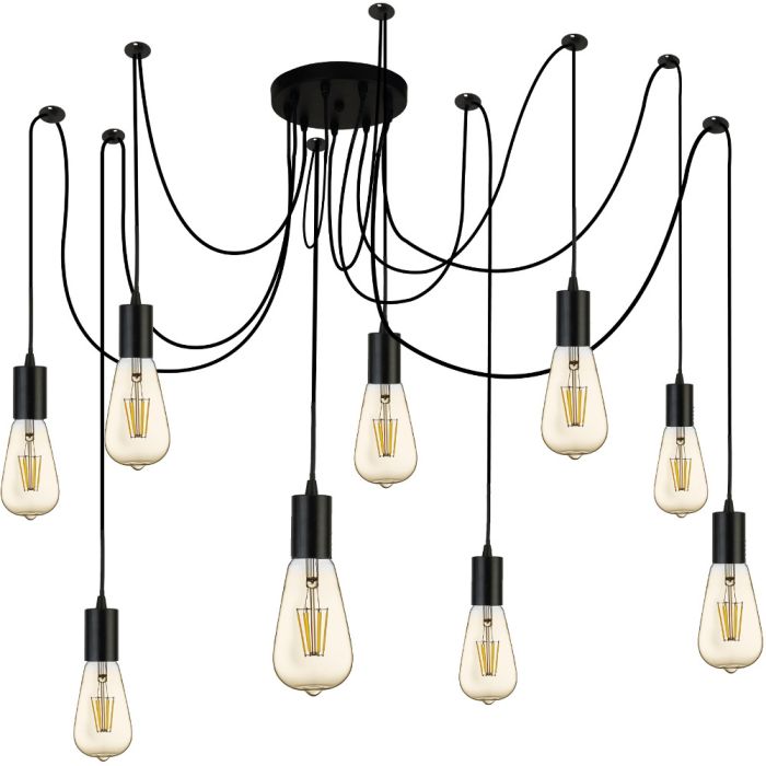 Searchlight Squiggle 9669-9BK