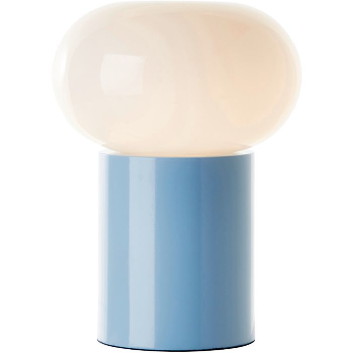Brilliant Knut 99003/03 blauwe tafellamp