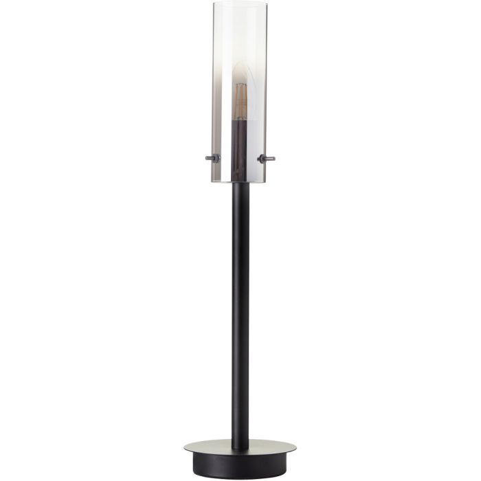 Brilliant Glasini 99207/06 zwart met rookglazen lamp
