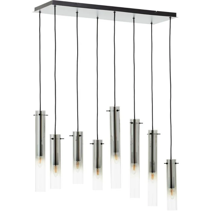 Brilliant Glasini 99212/06 rookglazen hanglamp
