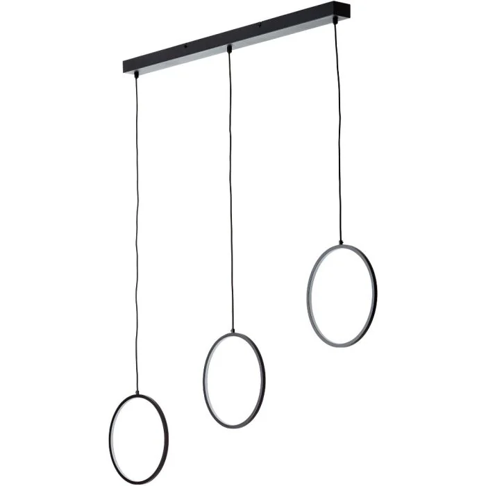 Brilliant Chaumont G99890/76 mat zwarte hanglamp
