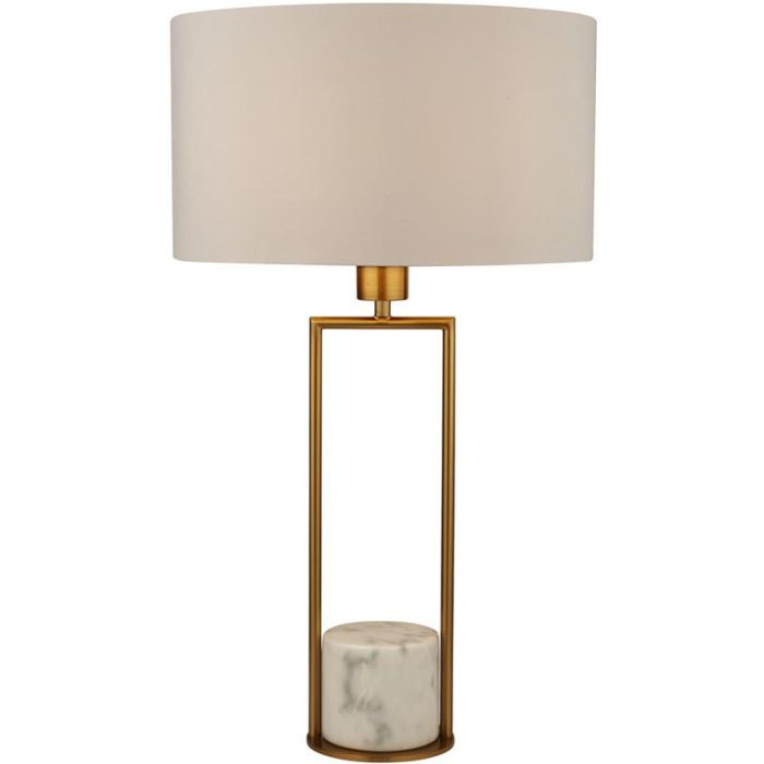 Searchlight Claire EU2871GO goud kleurige tafellamp