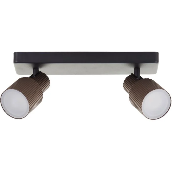 Brilliant Cadiz G01413/76 zwart met koffiebruine spot