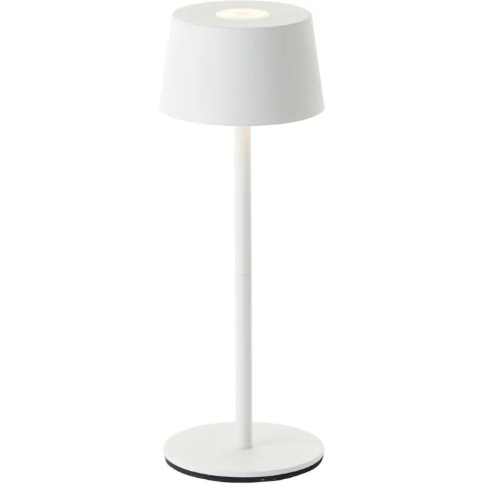 Brilliant Jona G40900/05 witte tafellamp op accu