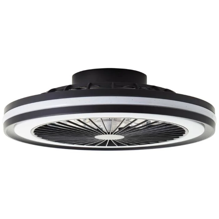 Brilliant Palmero G99280/06 zwarte plafondventilator
