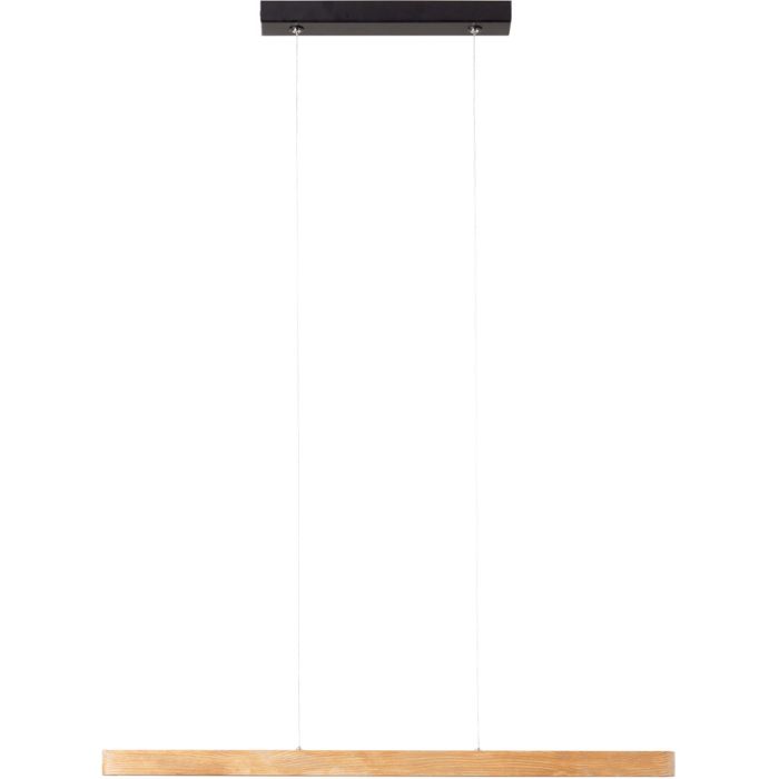 Brilliant Ainara G99442/36 grenen hanglamp met touchdimmer