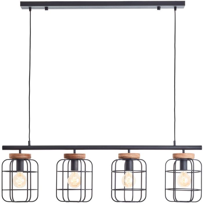 Brilliant Gwen 99798/66 stalen industriele hanglamp