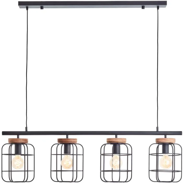 Brilliant Gwen 99798/66 stalen industriele hanglamp