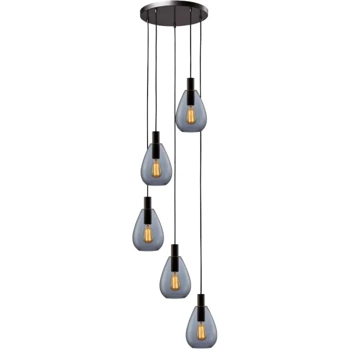 Freelight Dorato H2055SK rookglazen hanglamp