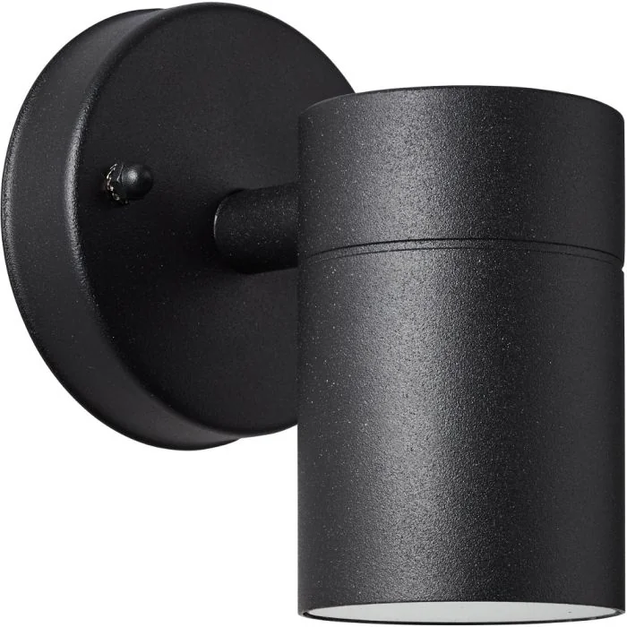 Brilliant Jandy 90964A06 mat zwart buiten wandlampje