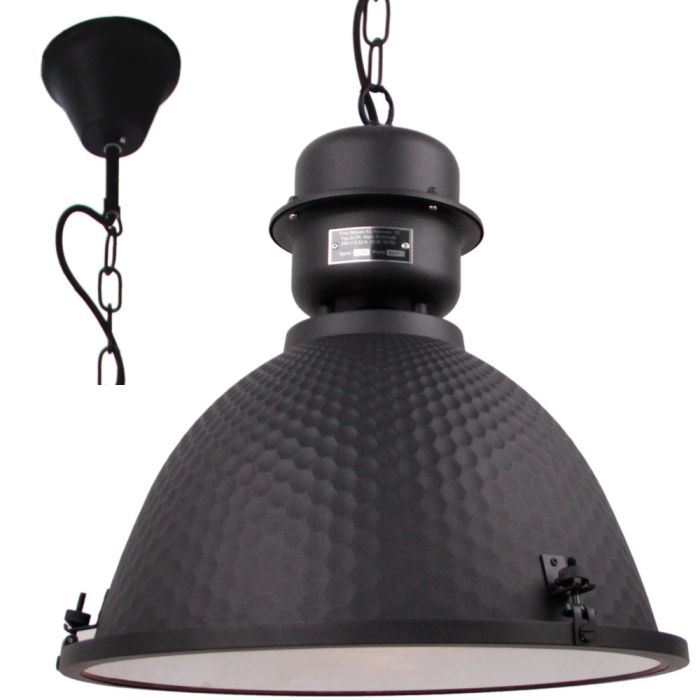 Brilliant Kiki 93758/86 hanglamp zwart 