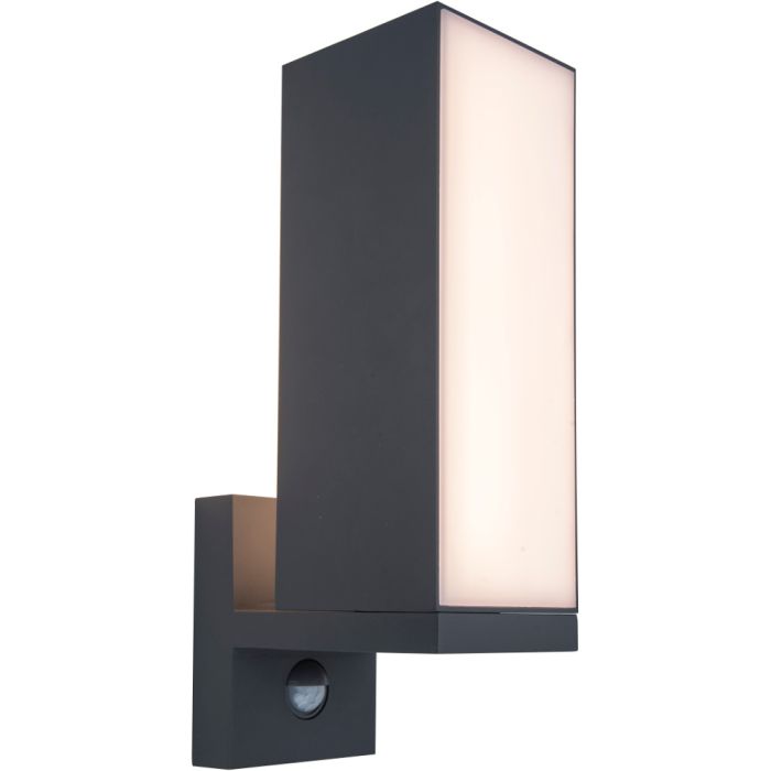 Lutec Cuba 5193811118 antraciet grijze sensorlamp