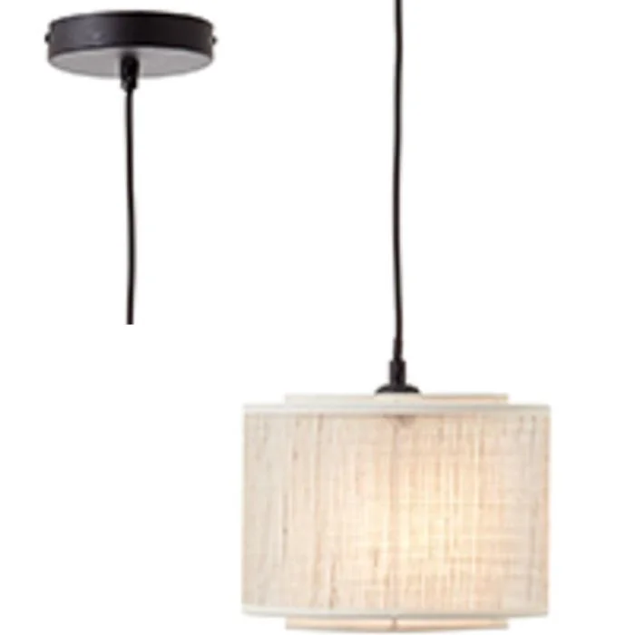Brilliant Odar 99481/09 landelijke hanglamp van bamboe