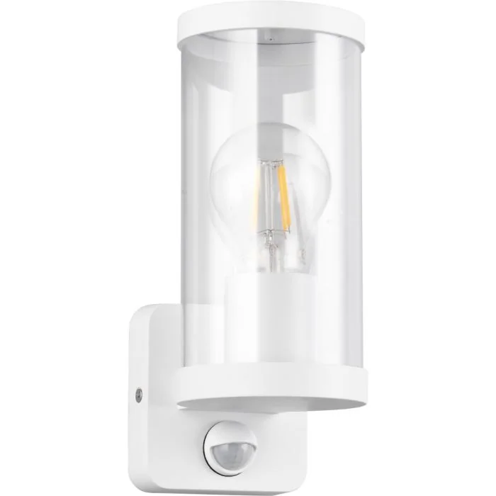 Reality Bonito R21599131 mat witte buitenlamp met bewegingsmelder