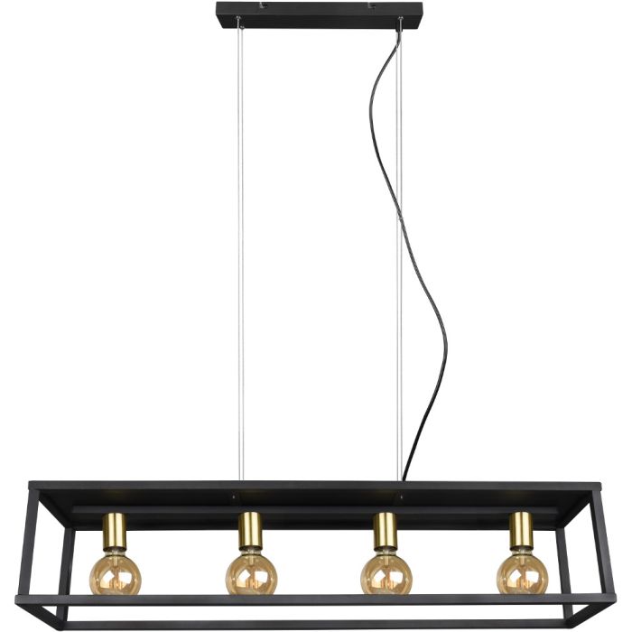 Trio Vito R30194032 mat zwarte hanglamp
