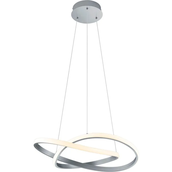 Trio Course R32051107 stalen hanglamp