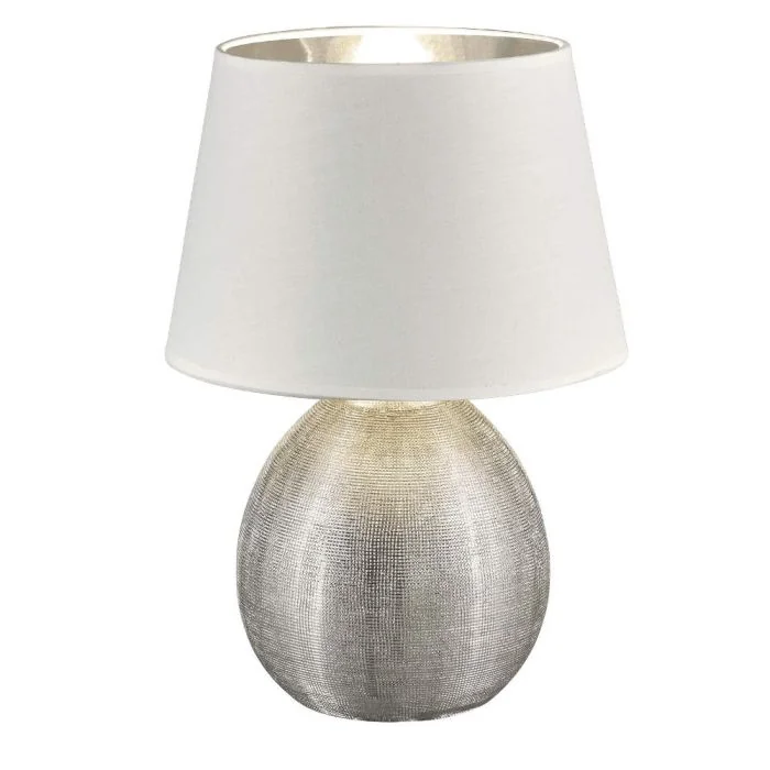 Trio Luxor R50631089 tafellamp zilver