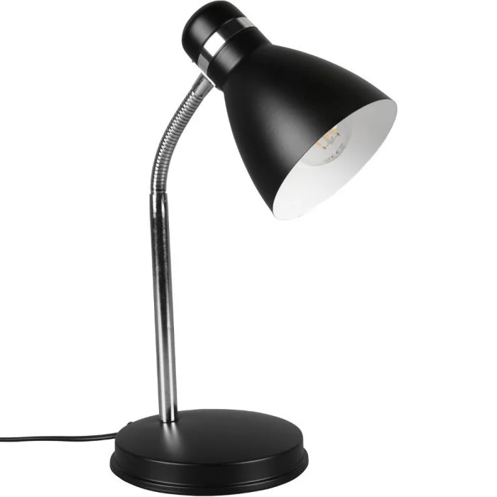Trio Harvey R50731032 mat zwart bureaulampje