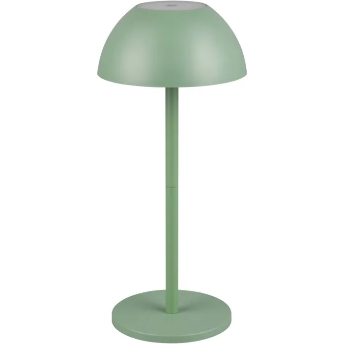 Reality Ricardo R54106149 pistache groene tafellamp op batterijen