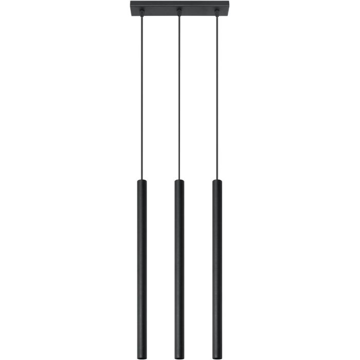 Sollux Pastelo SL.0470 zwarte hanglamp