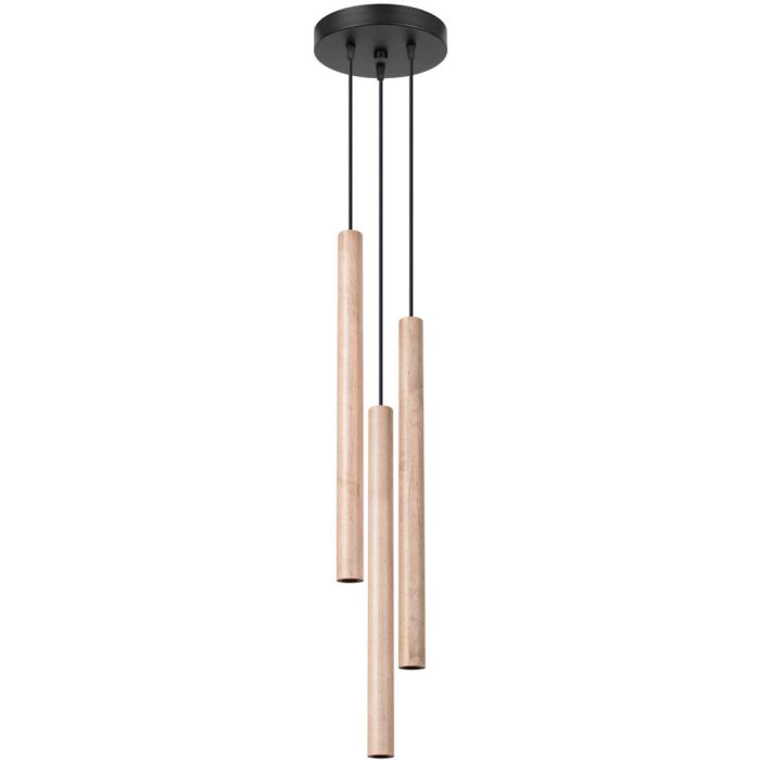 Sollux Pastelo SL.1268 houten hanglamp